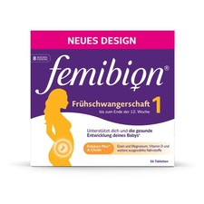 Femibion 1 Frühschwangerschaft Tabletten, 56 St. Tabletten 15199970