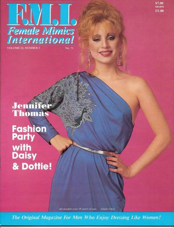FEMALE MIMICS INTERNATIONAL No 71 Crossdressing, LGBTQ, Transvestite, Drag Queen