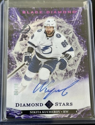 2024-25 Black Diamond Purple Diamond Stars Nikita Kucherov BDS-NK #4/10