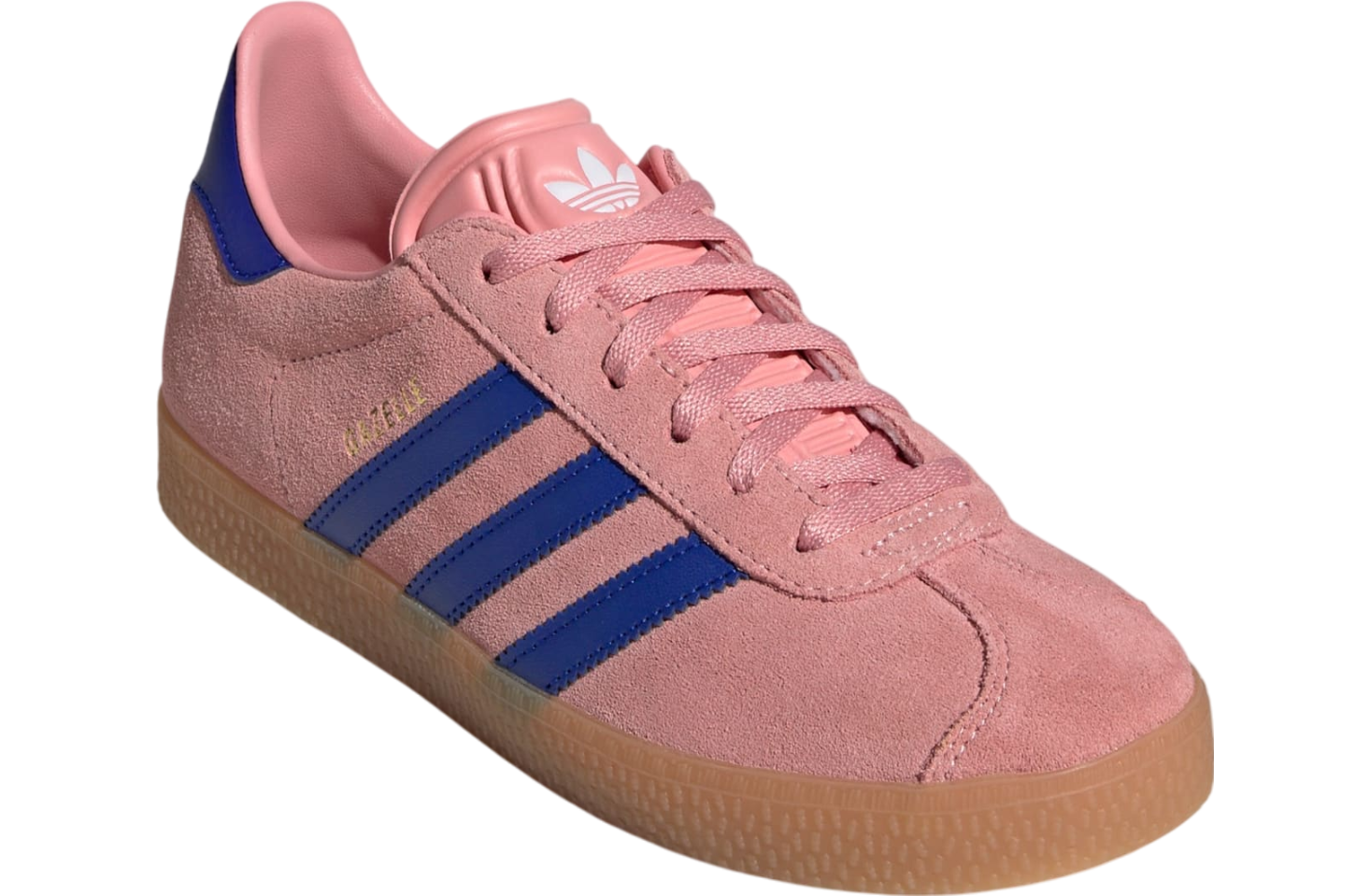 Size 7 Adidas Gazelle J Semi Pink Spark Lucid Blue IG9153