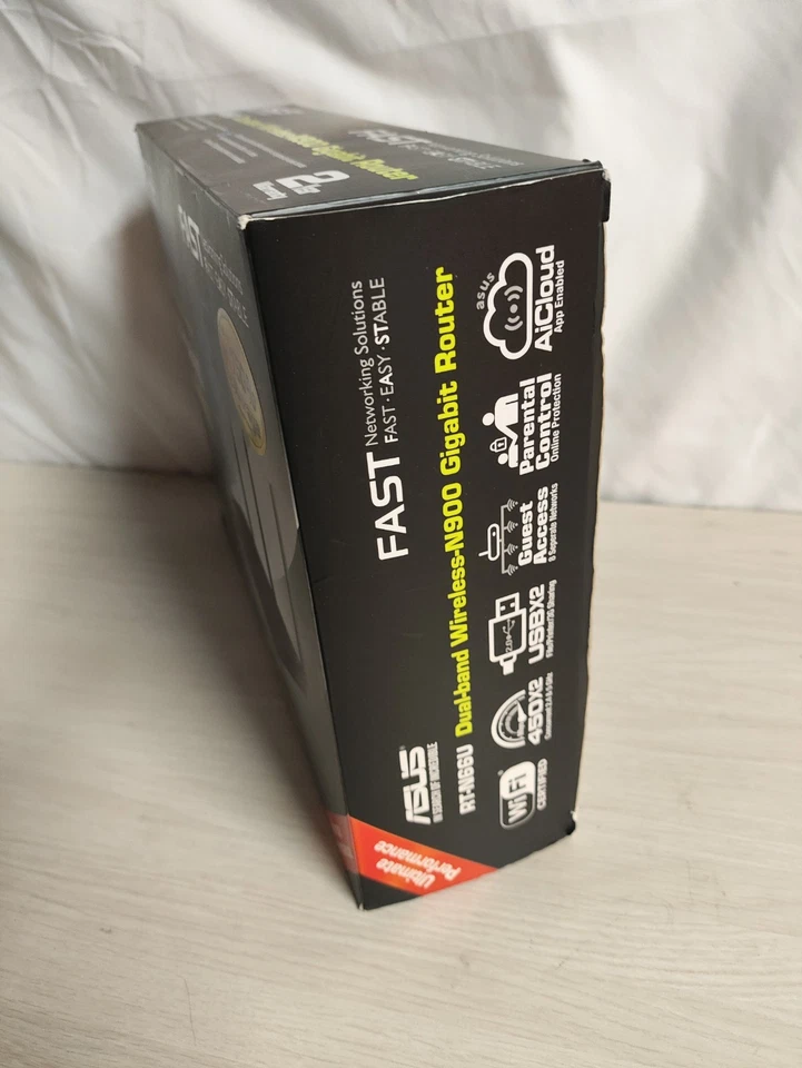 ASUS RT-N66R Wireless-N900 Dual Band Gigabit Wireless N Router New - Image 4 of 4