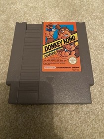 Donkey Kong Classics-Nintendo NES PAL Game CIB Boxed With Protector UK