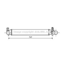 Ladeluftkühler für VW Polo 6R 6C 6R_ Seat Ibiza V Sportcoupe 6J1 6P5 ST 6J8 542