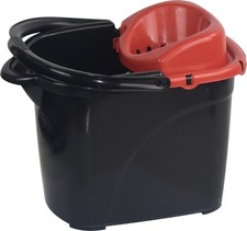 15L Mop Bucket With Wringer & Wheels Heavy Duty Cleaning Bucket Home Commerical