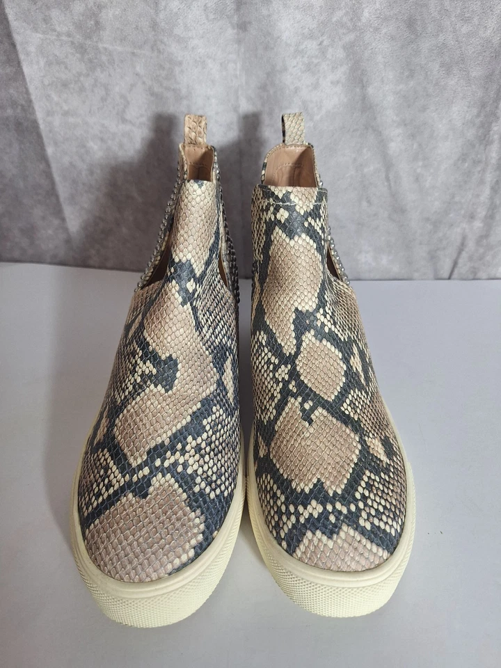 Steve Madden Zapatillas de Cuña Estampado de Serpiente Zapatos para Mujer Talla 8.5 Informales Nuevas sin Caja Foto 3 de 4