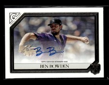 2021 Topps Gallery #RA-BB Ben Bowden Rookies Autographs