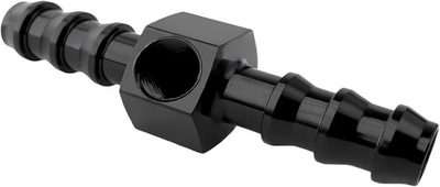 #ad #ad Fuel Pressure Gauge Fitting Adapter 5 16quot; Barb Aluminum Inline Fuel Pressure Ga $14.99