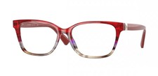 Valentino Authentic Eyeglasses VA 3065-5193 Red On Grey Demo Lens 54-15-140 NEW