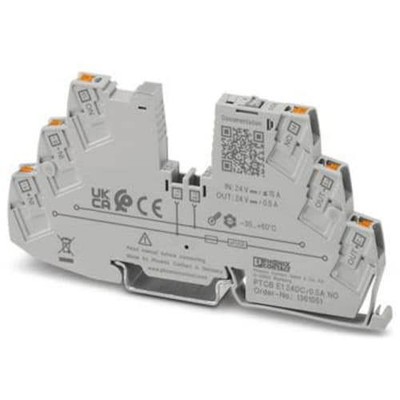 1Pc PHOENIX CONTACT - IE 1361051 PTCB E1 24DC/0.5A NO, Circuit Breaker, Fix