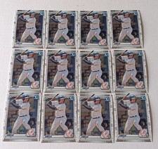 2020 Bowman Chrome Prospects Antonio Cabello #BCP-85 Lot (12) Cards
