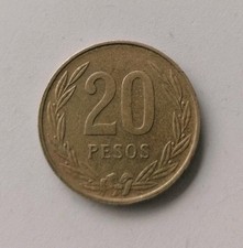 Colombia - 20 pesos 1985 Coin - Museo Del Oro- Nice Grade