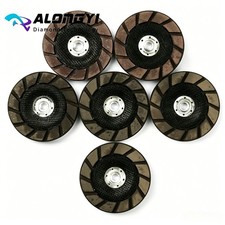 5" 5PCS Diamond Grinding Wheel Kit Concrect Floor Cup Wheel Dry Use For Granite