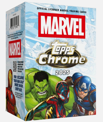 2025 Topps Marvel Comics Chrome Blaster Box