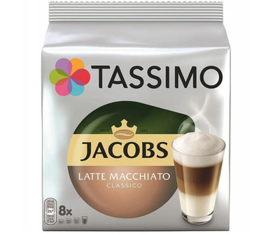 TASSIMO 4031649 Latte Macchiato Classico Kaffeekapseln (Tassimo)