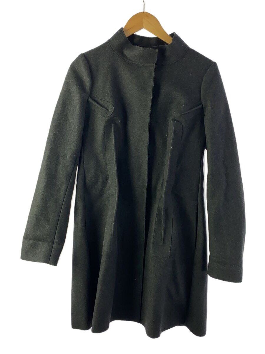 ALTRA MARNI altro cappotto 40 cotone nero tinta unita