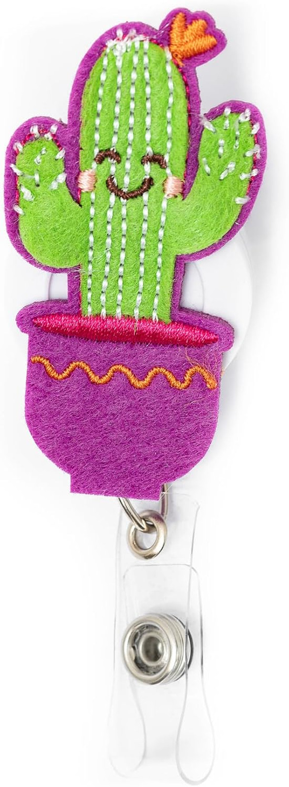 Nurse Badge Reel Retractable &ndash; Nursing Name Badge Holder &ndash; Felt Badge Reel for N