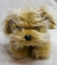 VINTAGE RUSS FLOPPY TAN TERRIER PUPPY DOG 12" Plush Stuffed Anima Stuffed Animal