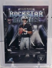 Topps 2026 Bowman Rockstar Rookies Refractor Fernando Mendoza Rc Raiders Topps 2026 Bowman Rockstar Rookies Refractor Fernando Mendoza Rc Raiders