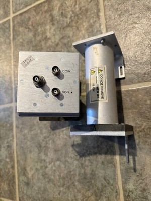 2 qty Electrostatic Charge Faraday Cup Measurement Cell Ion Cleanroom Detector 