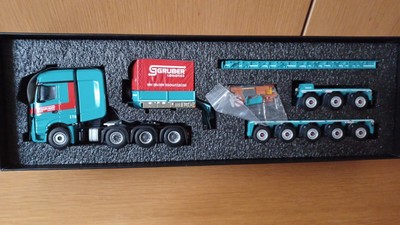 WSI 01-4657 MB Actros MP5 SLT 8x4 mit Nooteboom 3+5 '' GRUBER -IMC-NZG-CONRAD