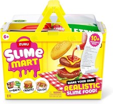 NEW ZURU Slime Mart Small Basket DIY Foodie Slime Kit Crafts Kids  Kidults Gift