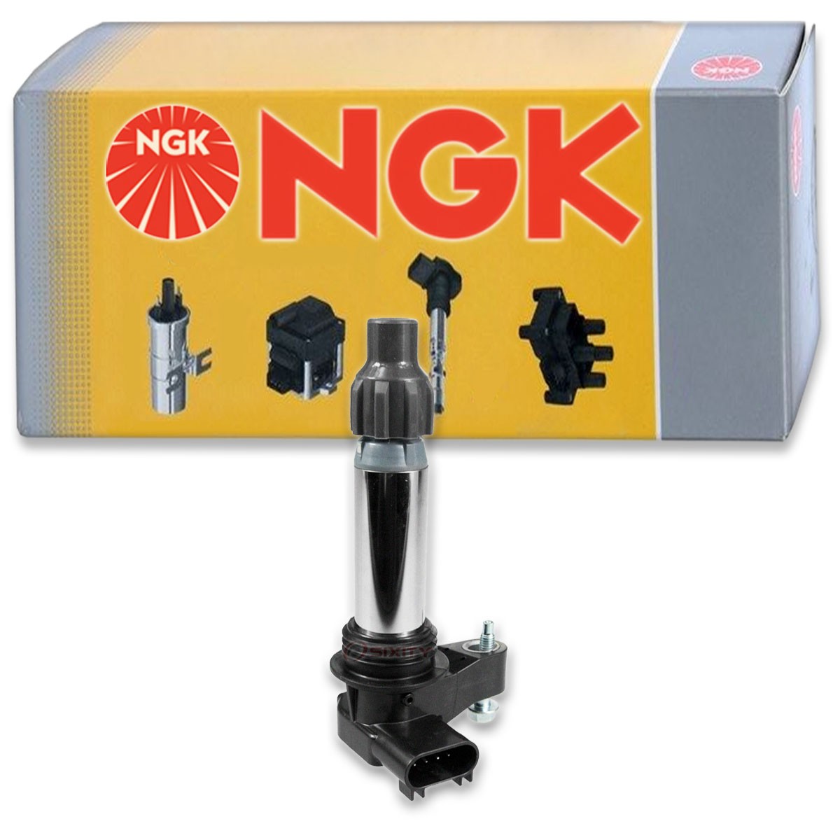 NGK 49018 U5130 Ignition Coil for UF569 UF-569 IC649 GN10494 E1069 D597A xq