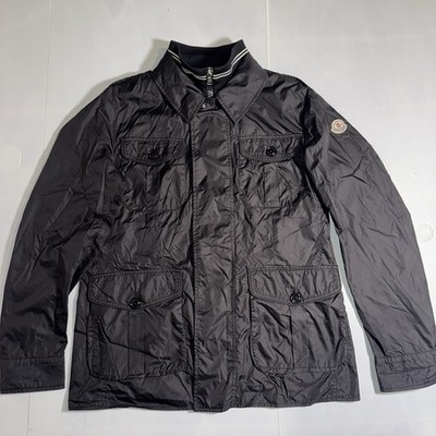 Moncler Kenya Giubbotto Jacket Size 4 Black Men s  Authentic Coat