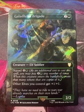 Galadhrim Brigade (Borderless) (Surge Foil) Commander: the Lord of the Rings:...
