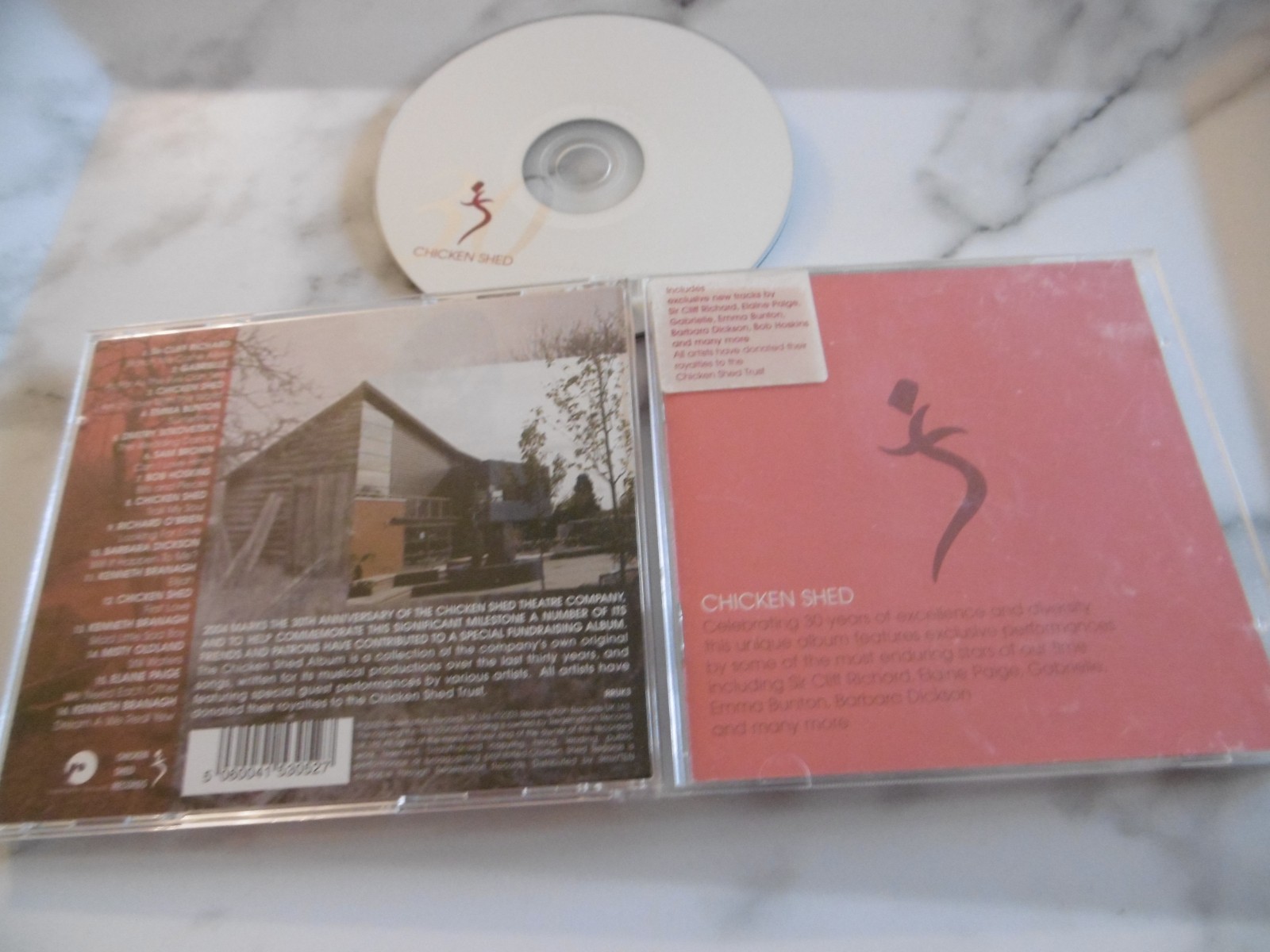 THE CHICKEN SHED ALBUM CD 2003 SAM BROWN BARBARA DIXON ELAINE PAIGE EMMA BUNTON