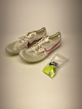 Nike Zoom Mamba 6 Track Field Distance Shoes Sz 10.5 Sail Fierce Pink New Spikes