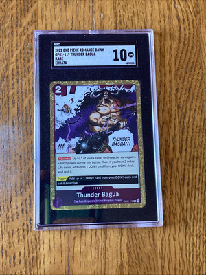 Thunder Bagua OP01-119 R Rare Holo One Piece Romance Dawn TCG