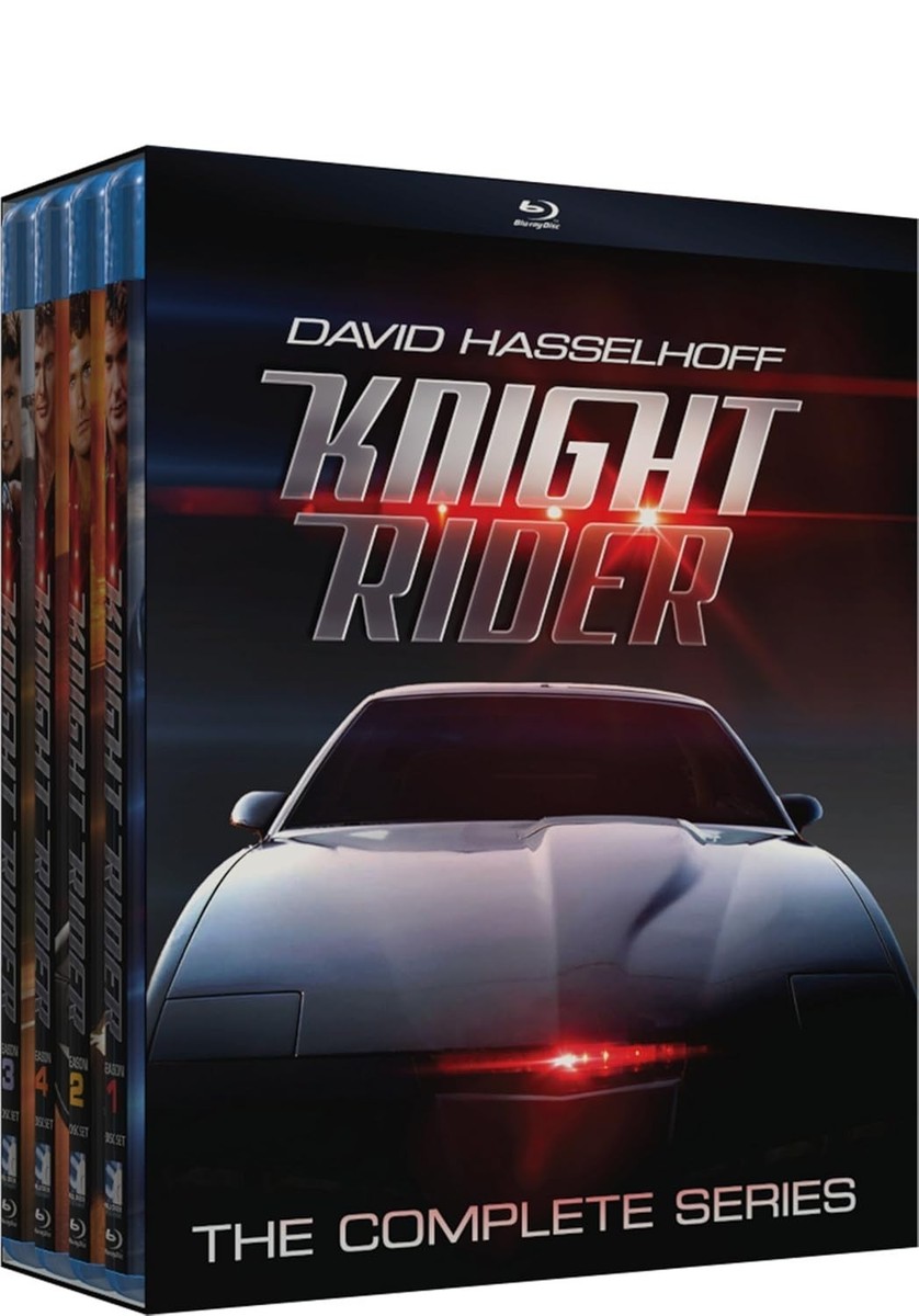 KNIGHT RIDER The Complete Series (Blu-ray, 16-Disc Set, Seasons 1