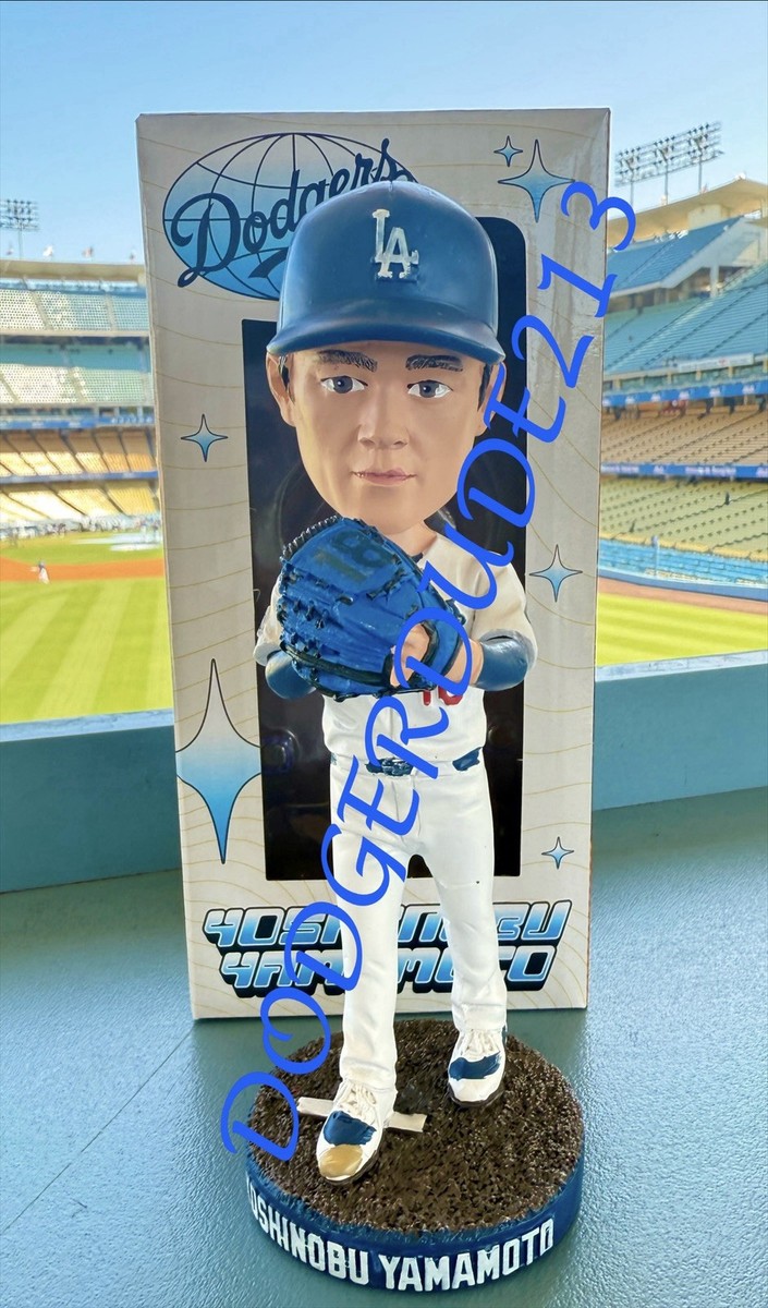 🔥🧢 🇯🇵 Yoshinobu Yamamoto Bobblehead LA Dodgers SGA 7/2