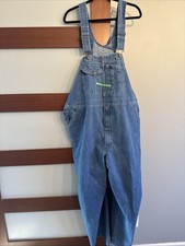 Vintage Key Imperial Mens 46X 30 Carpenter Bib Overalls 100 Cotton
