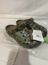 2025 CROCS Sz M8 W10 Brand New RealTree Edge Baya Camo Clogs