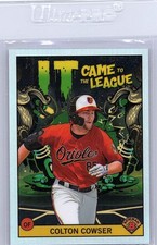 2022 Bowman Chrome Colton Cowser It Came To The League Refractor Balt Orioles