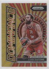 2023 Prizm Turkish Airlines EuroLeague Dominance Gold /10 Luigi Datome #9 1pe9
