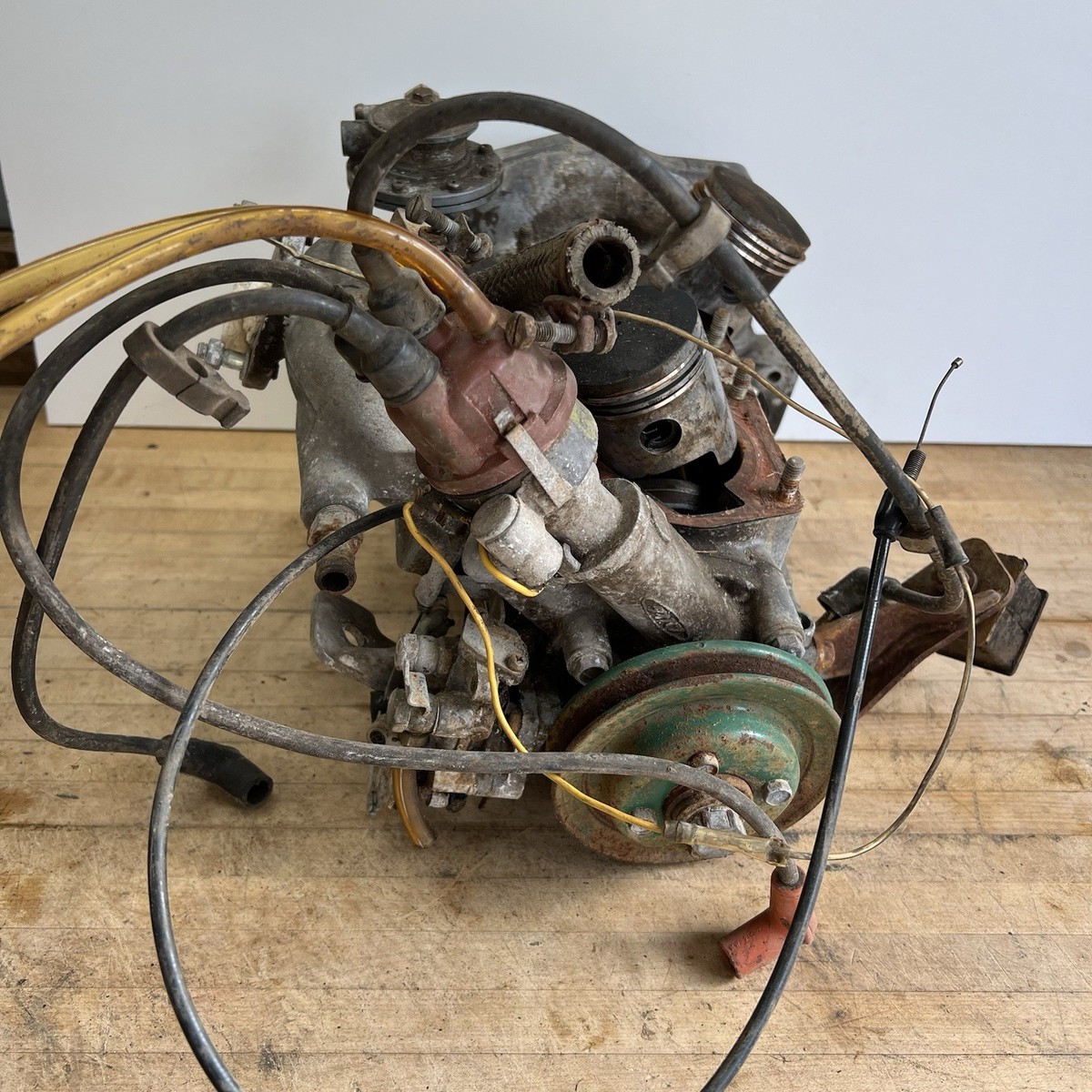Daihatsu ZM 356cc Engine – For Parts or Rebuild – 2-Stroke S38