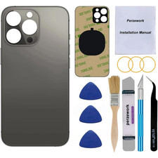 OEM Back Glass Replacement for iPhone 13 Pro Max 6.7 Graphite w/ Tools