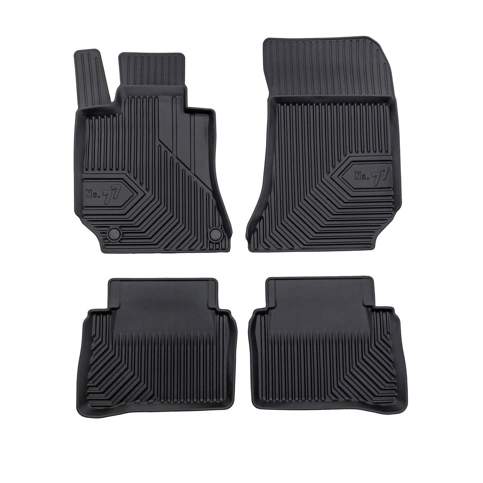 Tapis voiture Mercedes W212 parfaits pour affronter la pluie et les sorties en famille