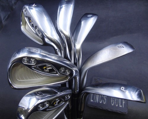 Set 7 x TaylorMade RAC R7 CGB Eisen 5-SW Regular Graphit Schäfte T/M Griffe*