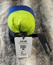 eno eagles nest outfitters doublenest hammock chartreuse/black/royal