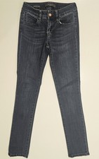 The Limited Womens Straight Leg Dark Wash Str...