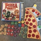 Vintage 1987 Parker Brothers Pizza Party Board Game #0488 Incomplete *READ*