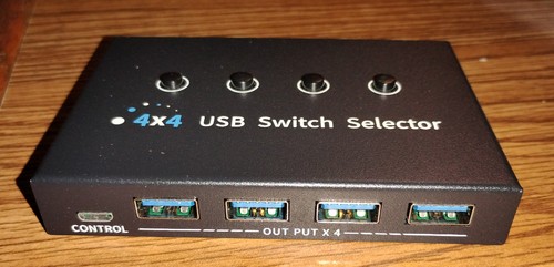 USB 3.0 Switch 4 Computers 3 Computers Keyboard Mouse,4 Port USB newidekvm
