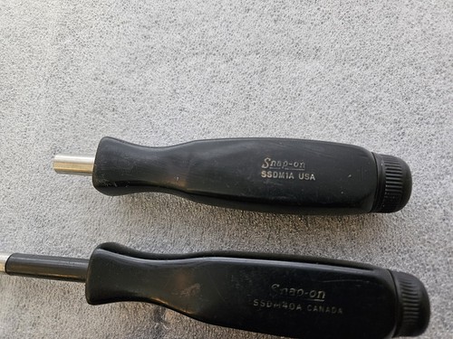 Snap On Tools SSDM1A SSDM40A SSDM80A Magnetic Bit Screwdrivers Hard Handle  - Picture 2 of 18