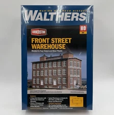 Walthers 933-3069 HO Cornerstone Series Front Street Warehouse Building Kit New