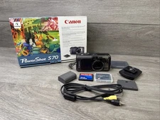 Canon PowerShot S70 Digital Camera ~ 7.1MP  3.6x Optical Zoom. For parts