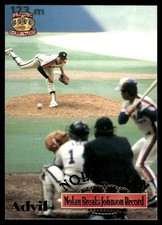 Nolan Ryan 1996 Pacific Advil Nolan Ryan #19 Houston Astros FREE SHIPPING