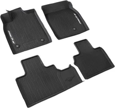 Mustang Mach-E Floor Mat Set 2021-2025 All Weather Liners with Pony Logo